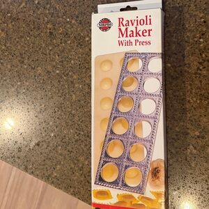 Norpro Blue Ravioli Maker with Press